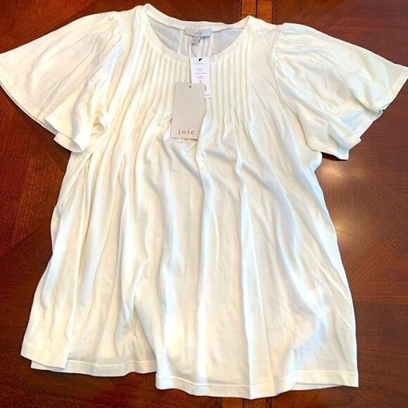 Joie blouse in white size XS, NWT - Picture 2 of 5
